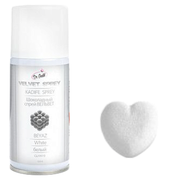 Шоколадный аэрозоль велюр Белый DR. GUSTO Турция 150 мл Шоколадный аэрозоль велюр Белый DR. GUSTO Турция 150 мл