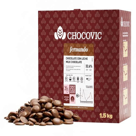 Fernando chocolate. Шоколад молочный Chocovic. Шоколад Chocovic молочный 32,6 % 1.5 кг. Шоколад молочный Chocovic 32,6%. Шоколад белый Chocovic.