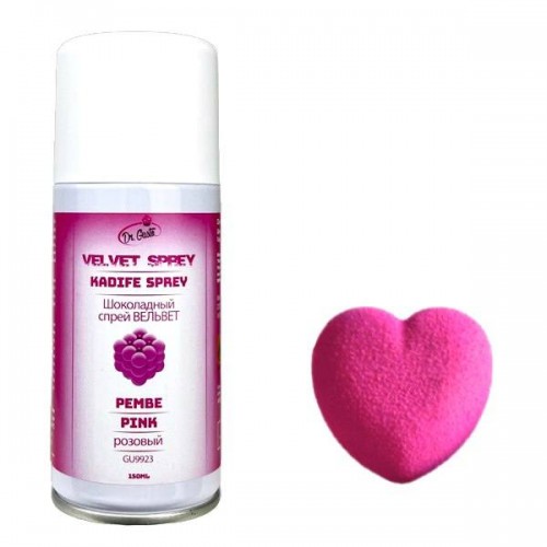 Шоколадный аэрозоль велюр Розовый DR. GUSTO Турция 150 мл Шоколадный аэрозоль велюр Розовый DR. GUSTO Турция 150 мл