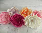 Украшение сахарное Пион 10 см 1 шт