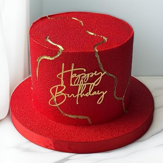 Шоколадный спрей велюр Красный Фанси 210 мл