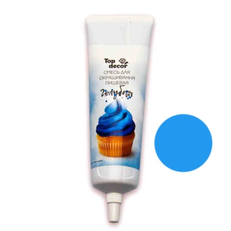 Жидкий краситель Топ продукт Голубой 100 гр