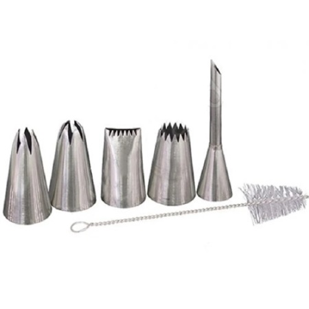 Набор кондитерских насадок 6 предметов