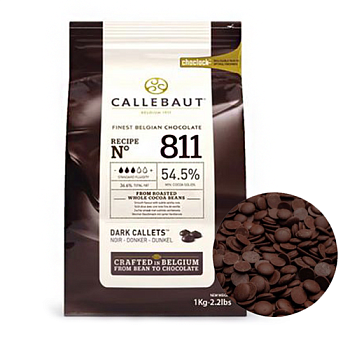Шоколад темный 54,5% Callebaut 200 г