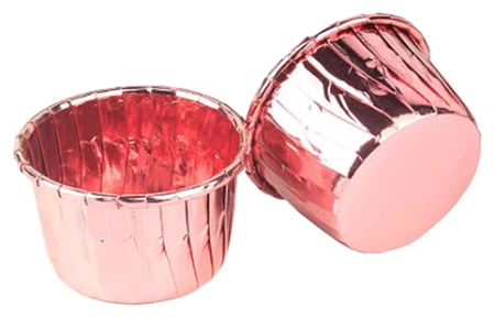 Форма Маффин с ламинацией 50х40 розовый 50 шт