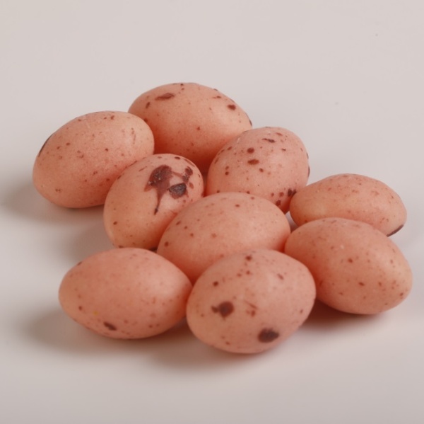 Драже Яйца пудровые матовые в крапинку 50 г