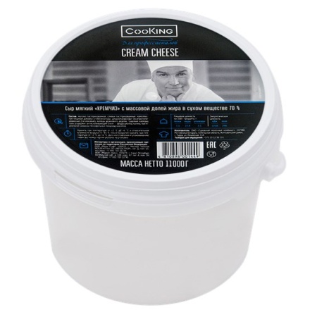 Творожный сыр COOKING Кремчиз 70% 11 кг