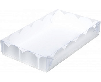 Упаковка для пряников Серебро 20х12х3,5 см