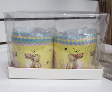 Упаковка для кулича 24х11х16 см