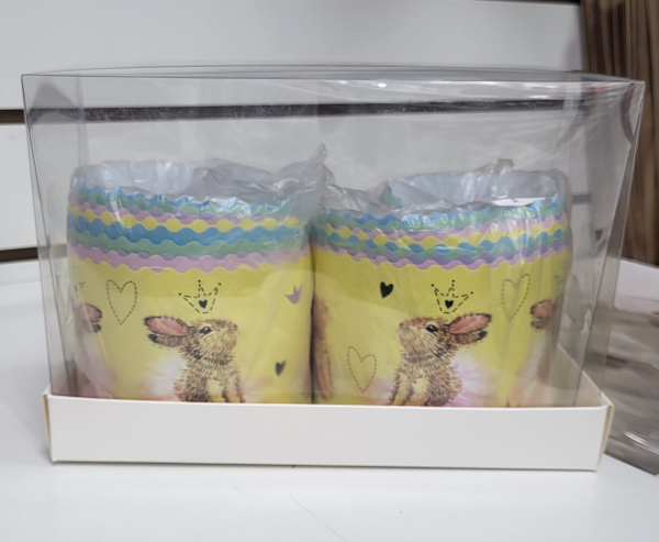 Упаковка для кулича 24х11х16 см