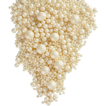 Драже рисовое в глазури Серебро микс 1,5 кг