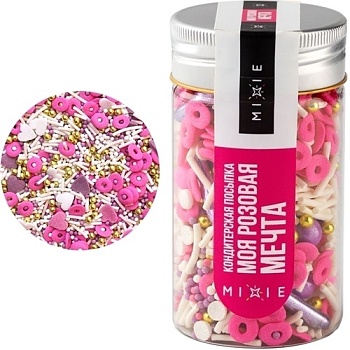 Сахарная посыпка Моя розовая мечта MIXIE 50 г