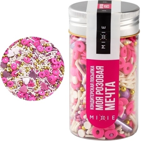 Сахарная посыпка Моя розовая мечта MIXIE 50 г