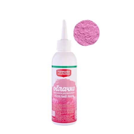 Краситель пищевой с распылителем Натива кондитер Светлый пион 50 г