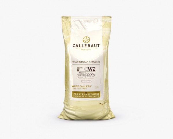 Шоколад белый 25,9% Callebaut 10 кг