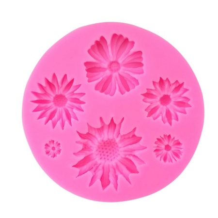Молд силиконовый Клумба 7 см
