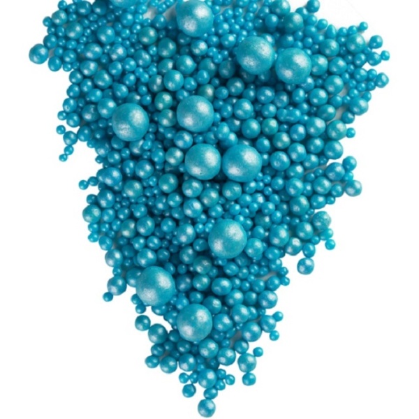 Драже рисовое в глазури Голубой микс 50 г