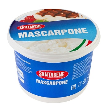 Сыр Маскарпоне 80% Сантабене 500 г