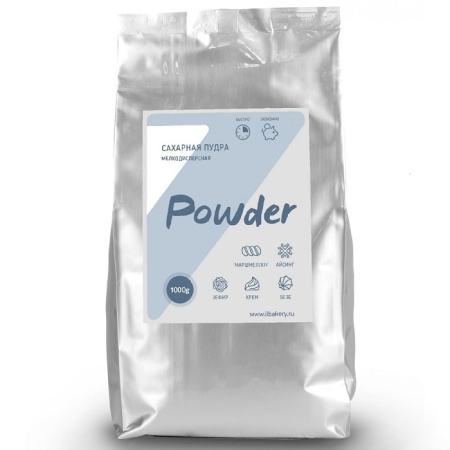 Пудра сахарная ультрамелкая ILBakery 500 г