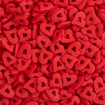 Посыпка Сердечки двойные Красные 100 г
