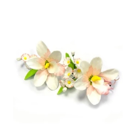 Украшение сахарное Букет орхидея 28 см