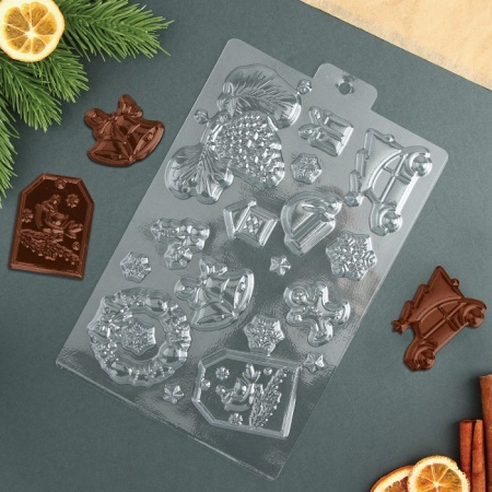 Форма для конфет Новогодние традиции