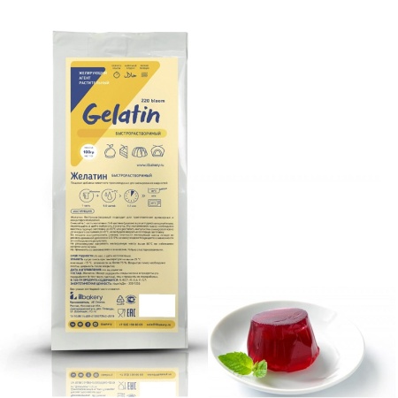 Желатин быстрорастворимый ILBakery 100 г