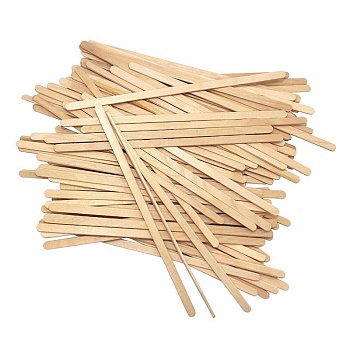 Палочки деревянные для мороженого 14 см 100 шт