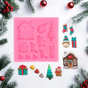 Молд новогодние элементы