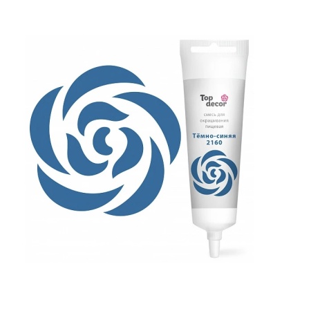 Жидкий краситель Топ продукт Темно-синий 100 гр