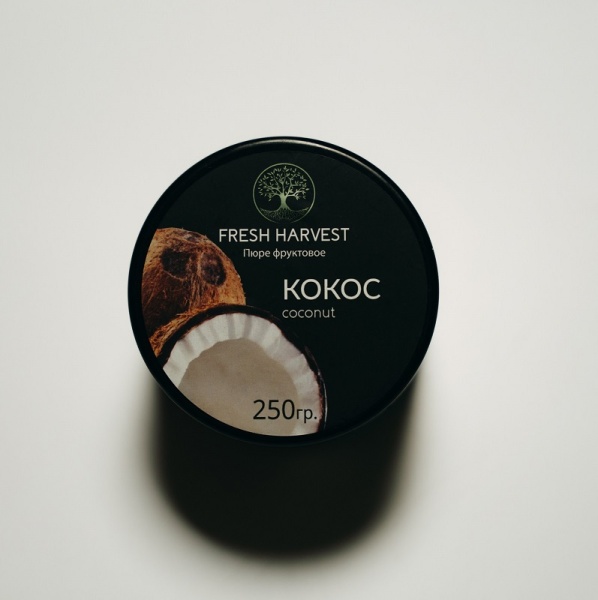 Пюре замороженное Кокос Fresh Harvest 250 г Пюре замороженное Кокос Fresh Harvest 250 г