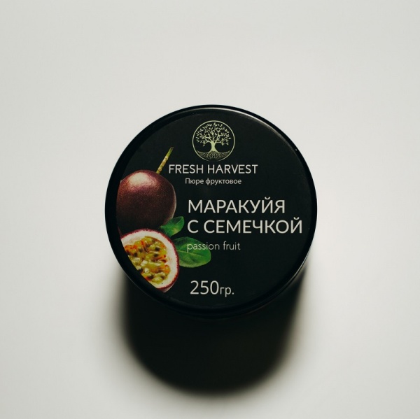 Пюре замороженное Маракуйя с косточкой Fresh Harvest 250 г