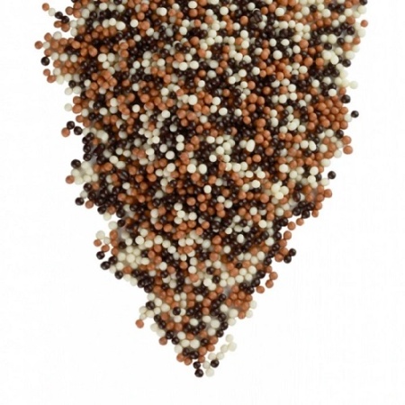 Драже рисовое в глазури Микс жемчуг 2-3 мм 1,5 кг