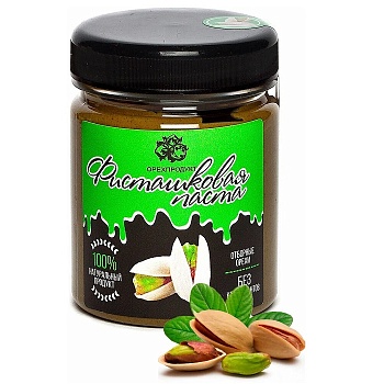 Фисташковая паста натуральная Орехпродукт 200 г