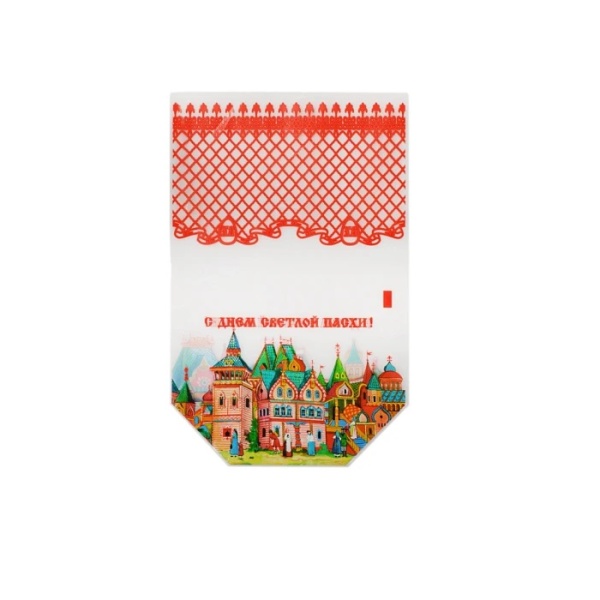 Пакет для кулича Кремль 136х320 мм 10 шт