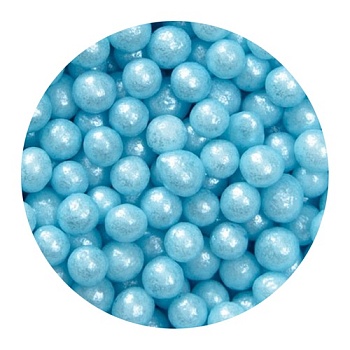 Жемчуг голубой перламутр 4-6 мм 700 г