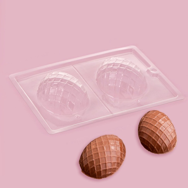 Форма для шоколада «Фаберже», 2 ячейки, 26,5×20,5×5,5 см