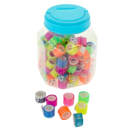 Клейкая лента для бенто-торта полупрозрачная 4 шт