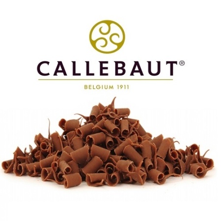 Шоколадная стружка молочная Mona Lisa Callebaut 100 г