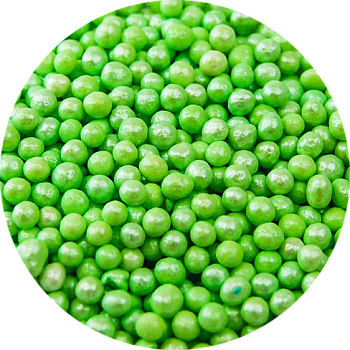 Жемчуг зелёный перламутр 4-6 мм 700 г