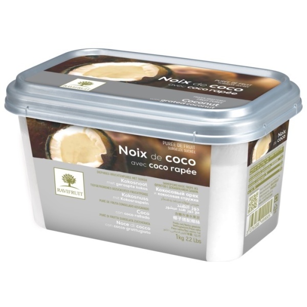 Пюре замороженное Кокос Ravifruit Франция 1 кг