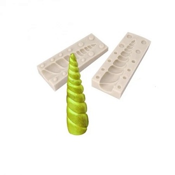 Молд Рог единорога 3D