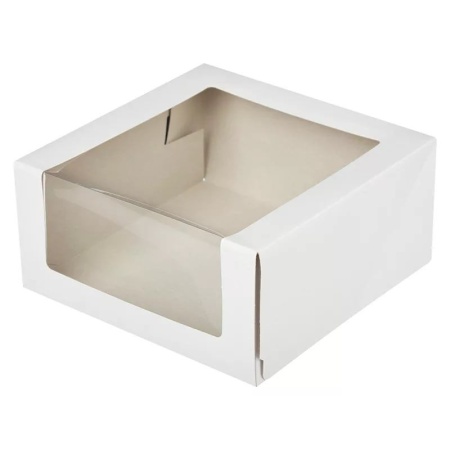 Кондитерская упаковка с окном Pasticciere 22,5х22,5х11 см
