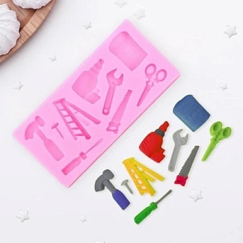 Молд силиконовый Инструменты 10,5 х 5 см