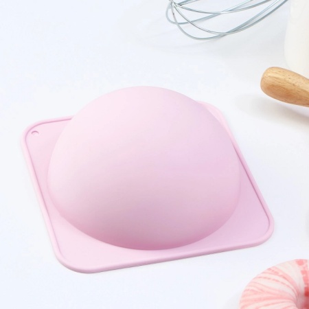 Силиконовая форма Полусфера d 11,7 см