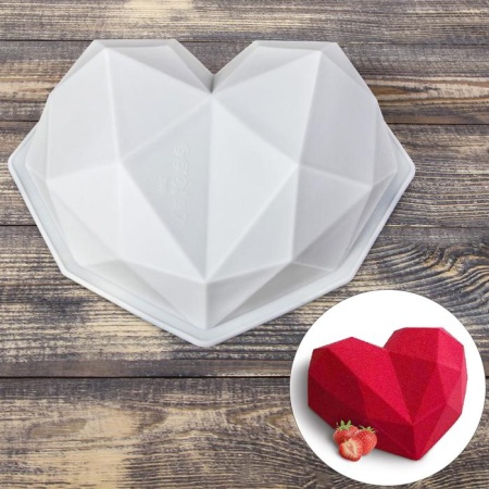 Форма для муссовых тортов Геометрия любви