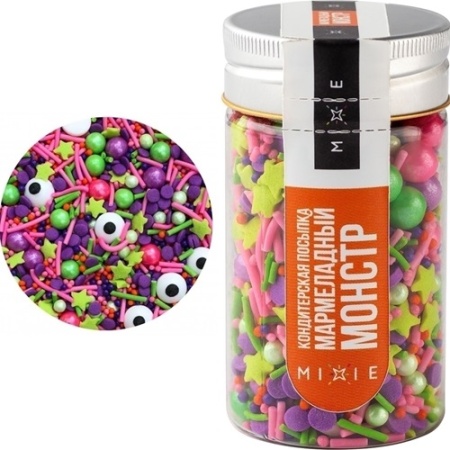 Сахарная посыпка Мармеладный монстр MIXIE 50 г
