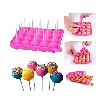 Форма для кейк-попсов 20 ячеек