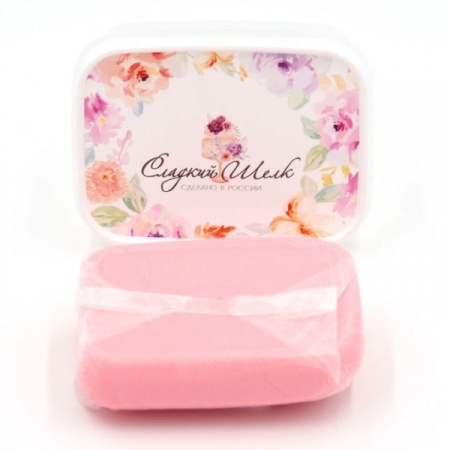 Мастика Сладкий шелк светло-розовая 250 гр