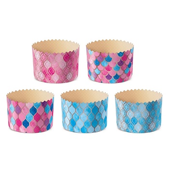 Форма для кулича ВИТРАЖ 70x85 мм 10шт